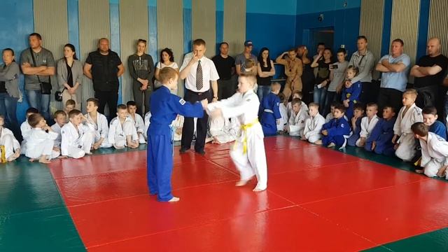 Жолудь Матвей на турнире по дзюдо 18.05.2019 смотреть онлайн
