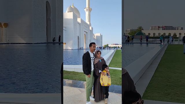 Это самая большая мечеть в ОАЭ Большая мечеть шейха Зайда — гигантский дом молитвы(4)