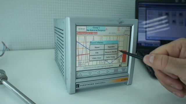 Решения Eurotherm. Безбумажный самописец 6100А. смотреть онлайн