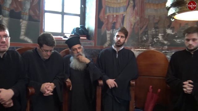 Чтение Апостола на Успение Пресвятой Богородицы - Константин Фотопулос смотреть онлайн