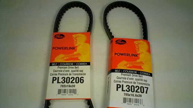 GATES Kevlar and OEM CVT Transmission Belts смотреть онлайн