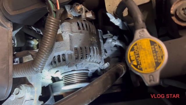 2003#toyota  Matrix Replace Alternator￼