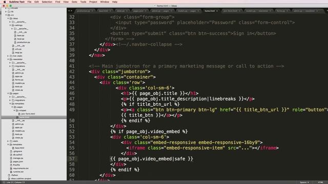 15 of 26 | Landing Page Layouts | Hiit Startup | Django Tutorial смотреть онлайн