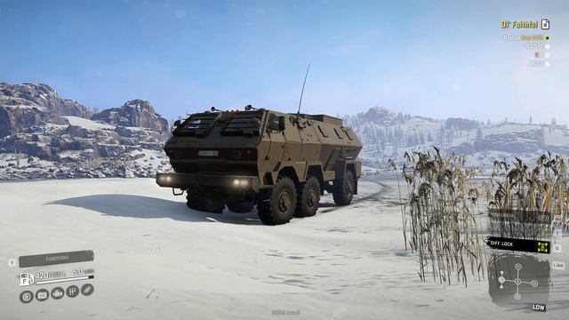 SnowRunner Mods - TATRAPAN 6x6 APC Armoured Vehicles - Driving Ice Offroad Lake Kovd смотреть онлайн