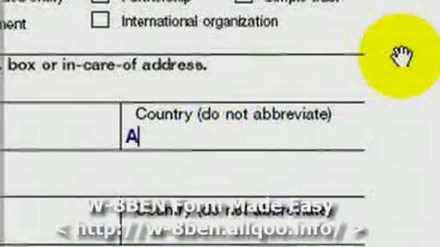 W-8BEN Form Made Easy - How to Complete the W-8BEN Form смотреть онлайн