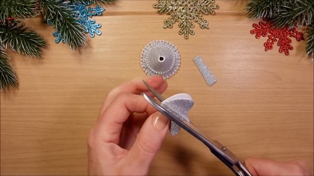 ОДИН КРУГ НЕМНОГО ВРЕМЕНИ Ёлочная игрушка из фоамирана своими руками ? DIY Christmas Angels Foam Ev смотреть онлайн