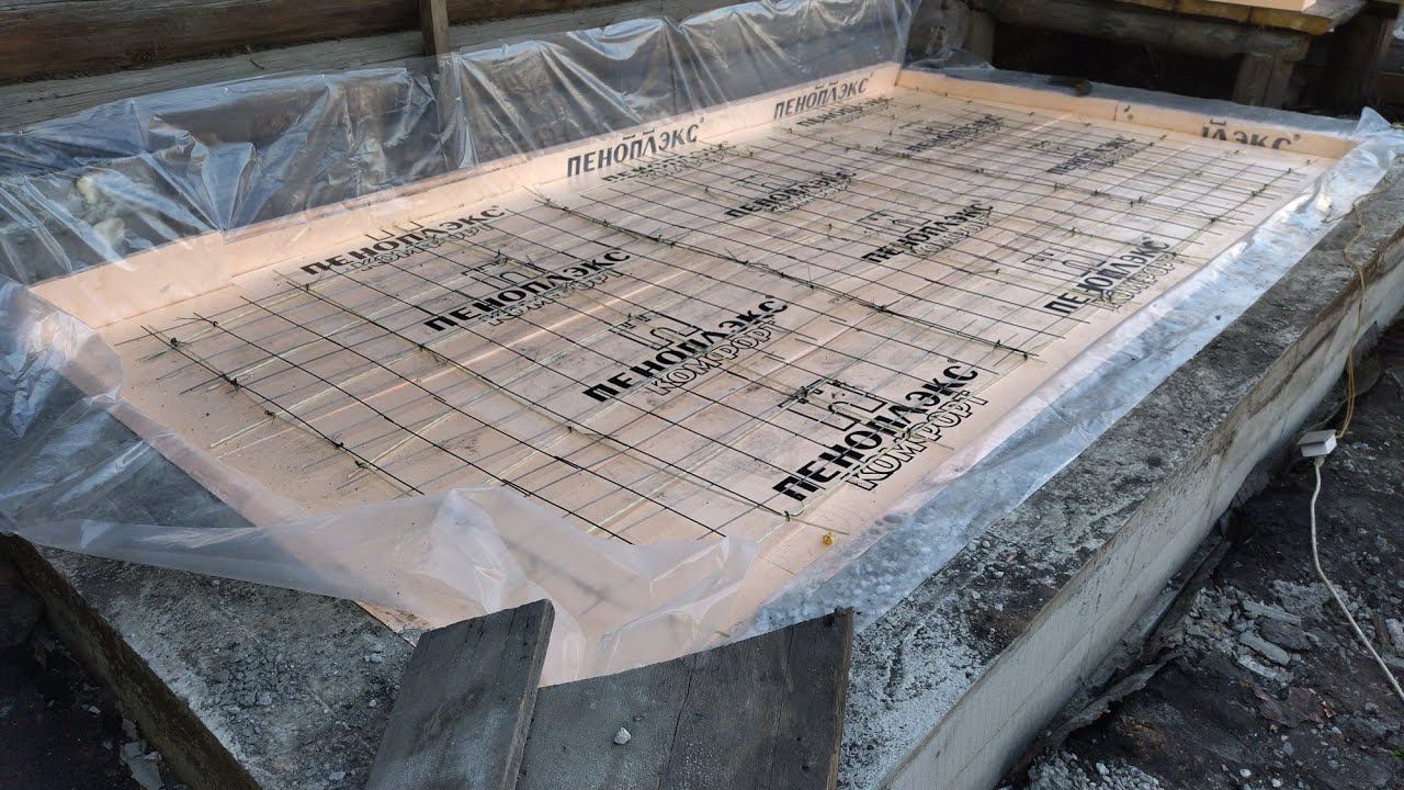 ПОЛ по грунту своими руками. смотреть онлайн