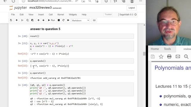 Review Three of the Final Exam for Symbolic Computation смотреть онлайн