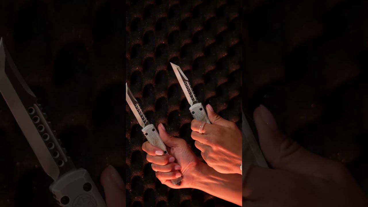 УНИКАЛЬНЫЙ НАБОР НОЖЕЙ ОТ MICROTECH! SandTrooper Ultratech Set #нож #knife смотреть онлайн