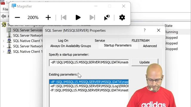Moviendo la base master en SQL Server a otra ubicación смотреть онлайн