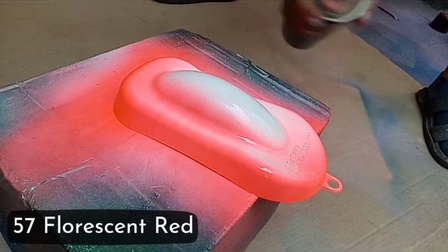 Flourescent Red | Neon Red | Samurai Paint♥️ смотреть онлайн
