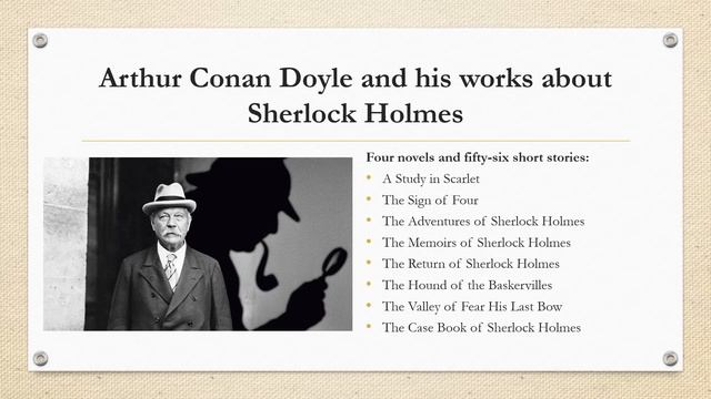 Elementary, my dear Watson! Or what is the English detective story! смотреть онлайн