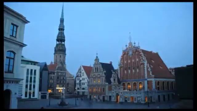 РИГА - Огни ночного города смотреть онлайн