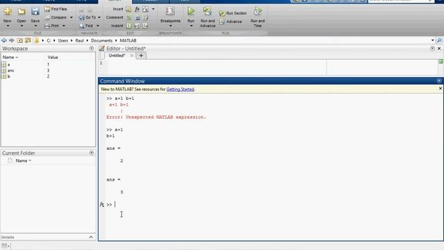 Entering Statements in Command Window | Matlab Tutorial 3 смотреть онлайн