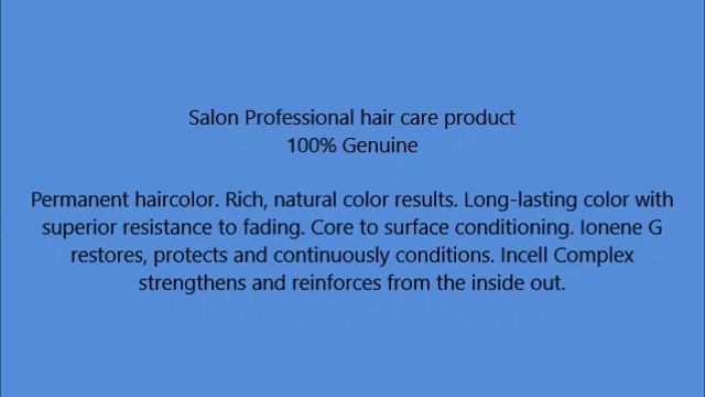 L'Oreal Majirel 4 51 смотреть онлайн