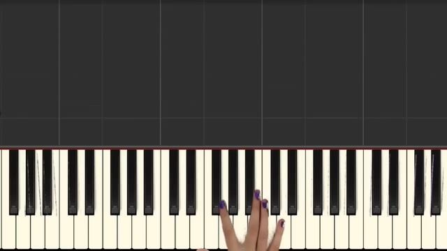 PART 1 - How to play "SWEDEN" from Minecraft [Piano Tutorial] [Video Game Music] смотреть онлайн