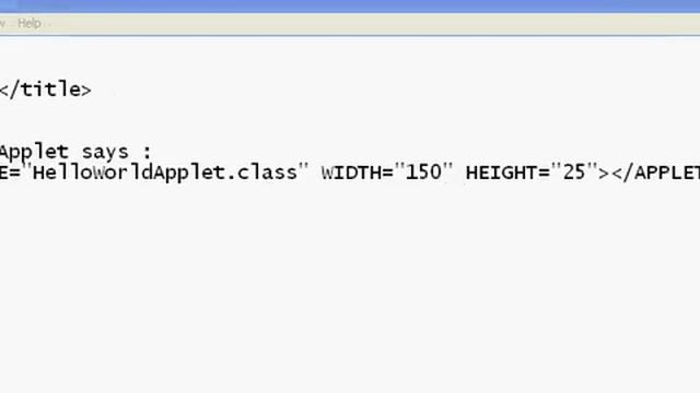 Java Applet - Help me смотреть онлайн
