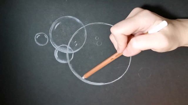 Мыльные пузыри / Bubbles / рисунок / графика / карандаш / арт / art / #1 смотреть онлайн