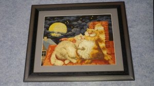 Вышивка крестом | Мои готовые и оформленные работы | Часть первая