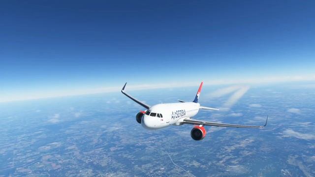 #39 - Dallas KDFW - Denver KDEN - Air Serbia 500 - FSMS2020 Around the World смотреть онлайн