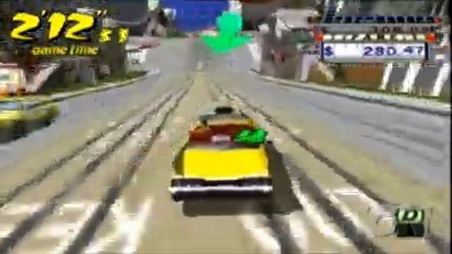 Crazy Taxi: Fare Wars Sony PSP Gameplay - Out of смотреть онлайн