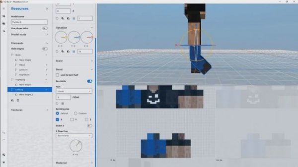 How To Build A Minecraft Character Model with Modelbench!