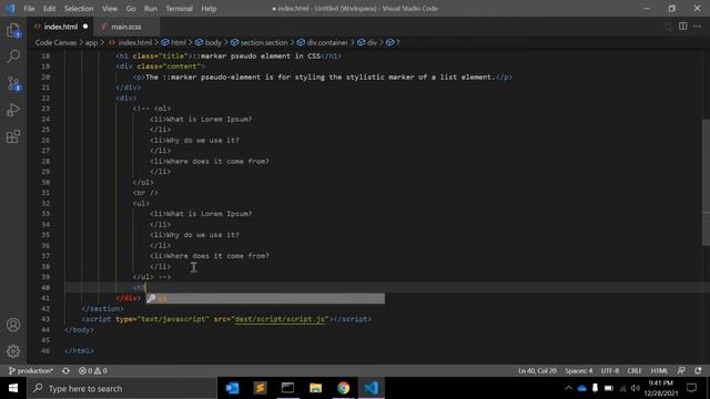 ::marker Pseudo Element In CSS Explained ! смотреть онлайн