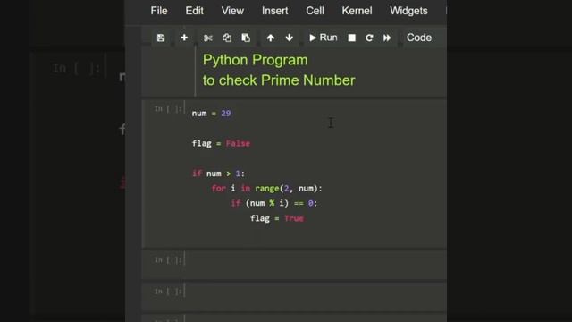 #python program to check prime number || #coding смотреть онлайн
