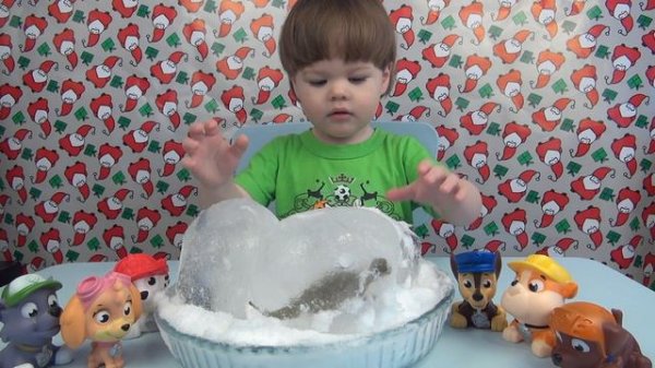 Щенячий патруль спасает яйца динозавров Часть 2 ✪ Paw Patrol saves dinosaur eggs Part 2 ツ MaxiKids