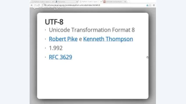 Mutirão PyCursos: Tudo o que você já deveria saber sobre Unicode смотреть онлайн