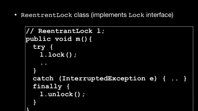 Locks for Threading in Java смотреть онлайн