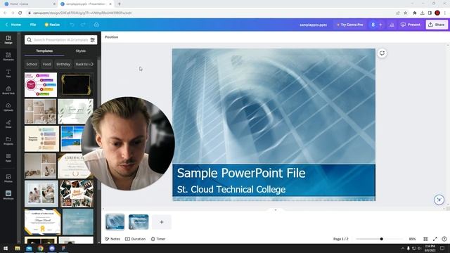 Does Canva have Power Point templates смотреть онлайн