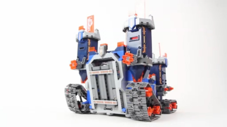 Lego Nexo Knights 70317 The Fortrex - Lego Speed build смотреть онлайн