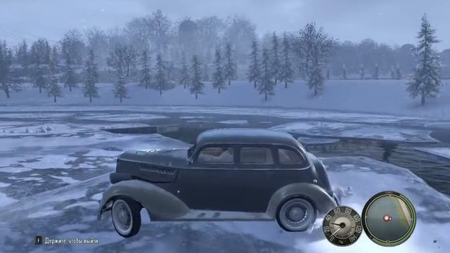 Mafia 2: Joe's Adventure, погоня на замерзшей реке смотреть онлайн