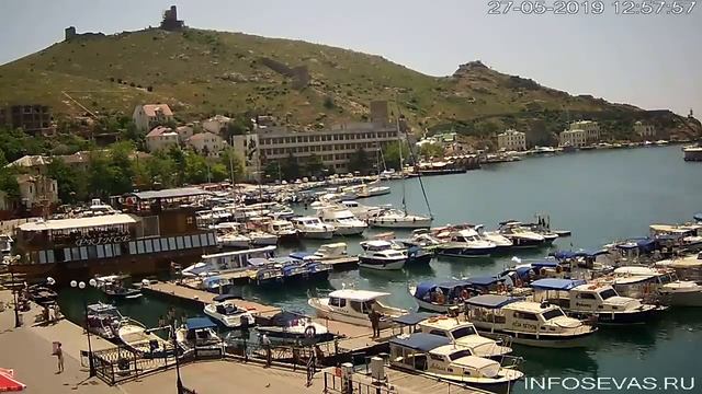 Балаклава, набережная Назукина.27 мая 2019 года смотреть онлайн