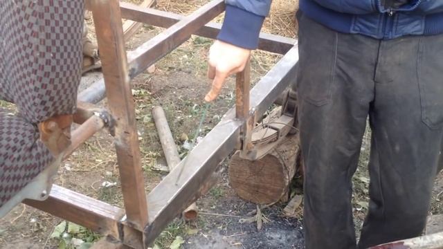 Делаем прицеп к мотоблоку (часть 1) смотреть онлайн