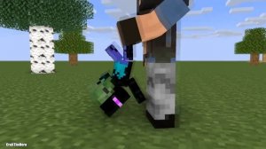 Monster School : SKELEGIRL & ENDERMAN BABY LIFE - Minecraft Animation