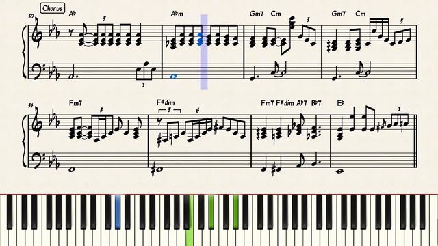 My Melancholy Blues | Piano Accompaniment