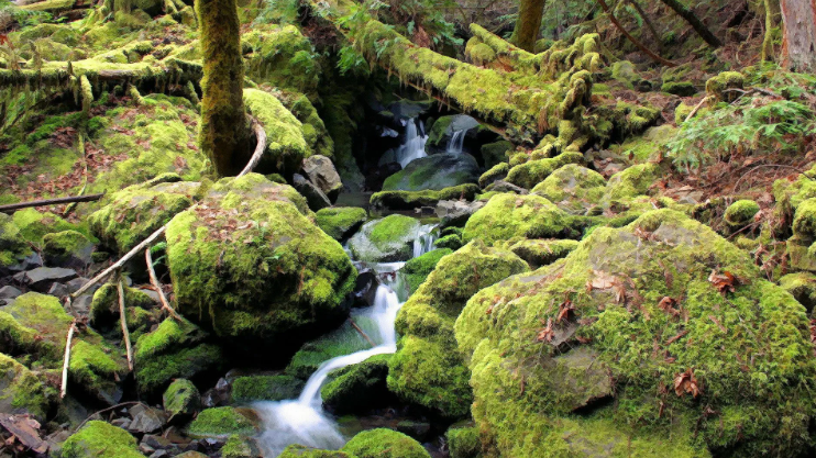 Мягкое течение лесного ручья. Буйный зеленый лесной ручей ✦ Звуки леса и пение птиц ✦ Relax Sleep смотреть онлайн