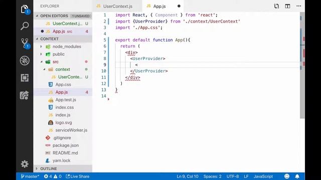 useContext el hook incomprendido de React смотреть онлайн