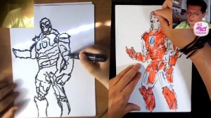 Как нарисовать Железного Человека | How to draw Iron Man  | Данила Мастер