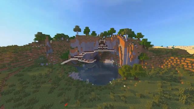 MINECRAFT TIMELAPSE - ДОМ В СКАЛЕ смотреть онлайн