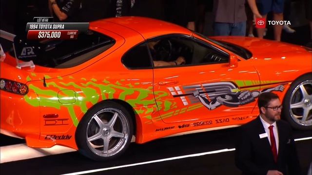 Barrett-Jackson Fast And Furious Toyota Supra 1994 Of Paul Walker смотреть онлайн