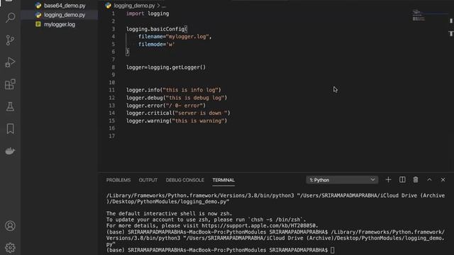 Discussion on logging, base64, collections, statistics and glob #10 смотреть онлайн