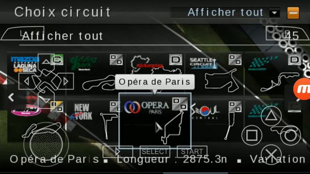 Gran Turismo (PSP) : Opera de Paris (Inversé) (Renault Megane) смотреть онлайн
