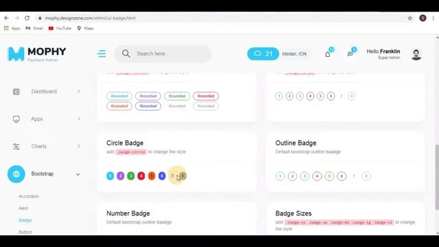 Mophy - Payment Admin Dashboard Bootstrap Template смотреть онлайн