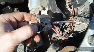 Ковыряю проводку включения вентилятора Рено Симбол