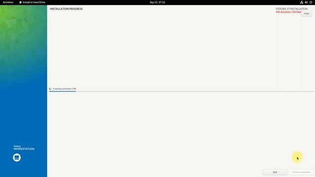 How to Install Fedora 37 Workstation with Manual Partitions | Fedora 37 Installation Guide смотреть онлайн
