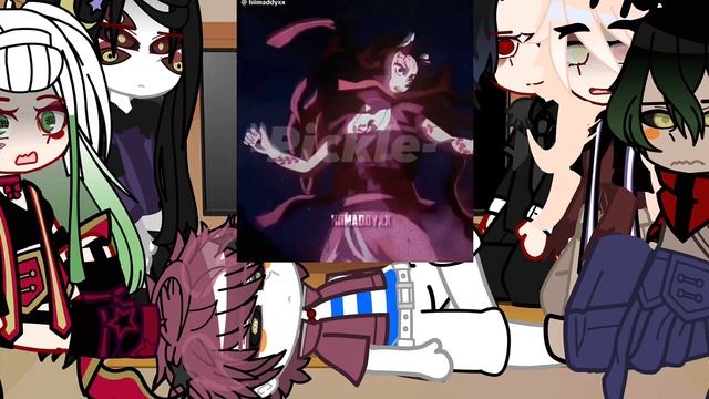 Upper moons react to nezuko//demon slayer// смотреть онлайн