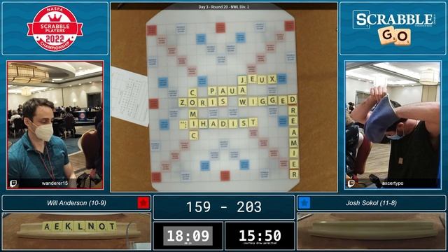 2022 Scrabble Players Championship Game 20 смотреть онлайн